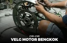 Penyebab Pelek Motor Bengkok